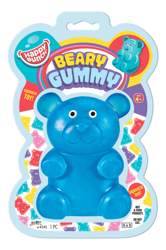Osito Goma Jaru Infantil Squishy Antiestres Ansiedad Squeeze