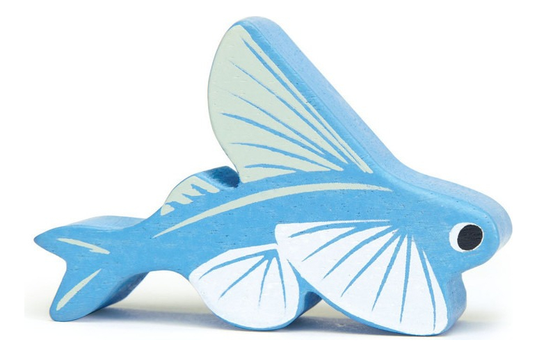 Tender Leaf Toys Pez Volador Animal De Madera Juguete Niños