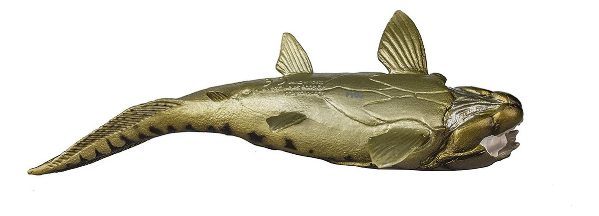 Dunkleosteus Pez Marino Figura Safari Realista Niño Trex