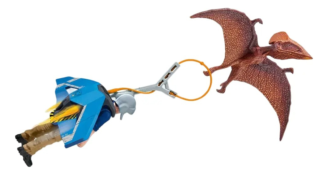 Figura Schleich Persecucion Con Mochila Propulsora 41467