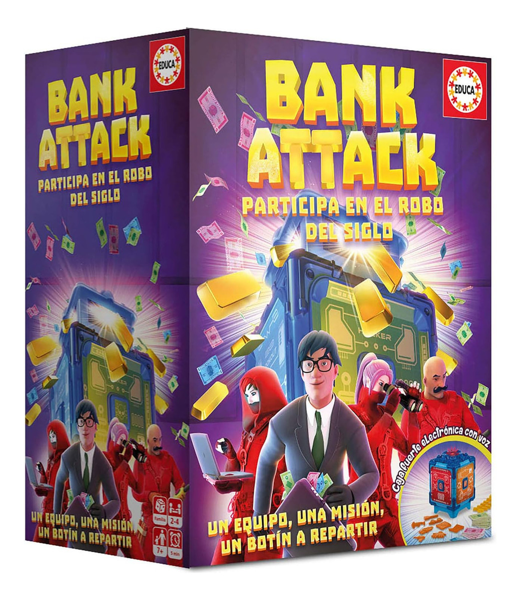 Juego Ataque Bancario Estrategia Robo Del Sigo Educa Trex