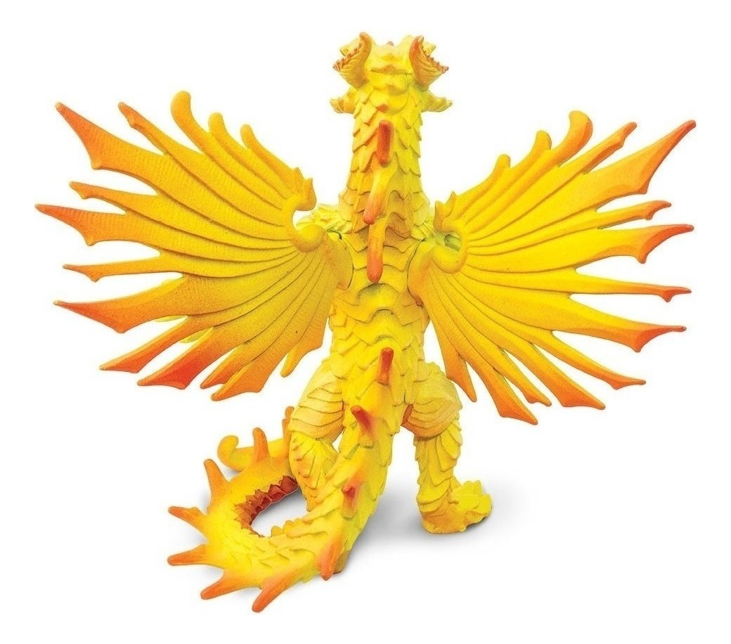 Figura Safari Dragón Del Sol Fuego Niños Juguete Infantil