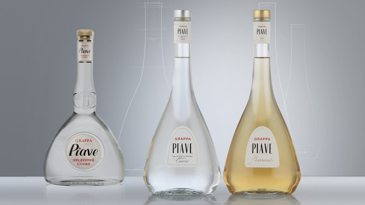 Grappa Piave Cuore Aguardiente 700 Ml Italiana Original Trex