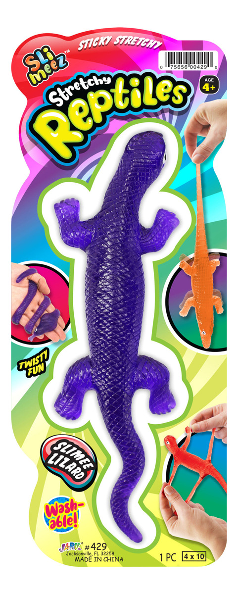 Amansaloco Juguete Estirable Serpiente Reptiles Goma Ja-ru