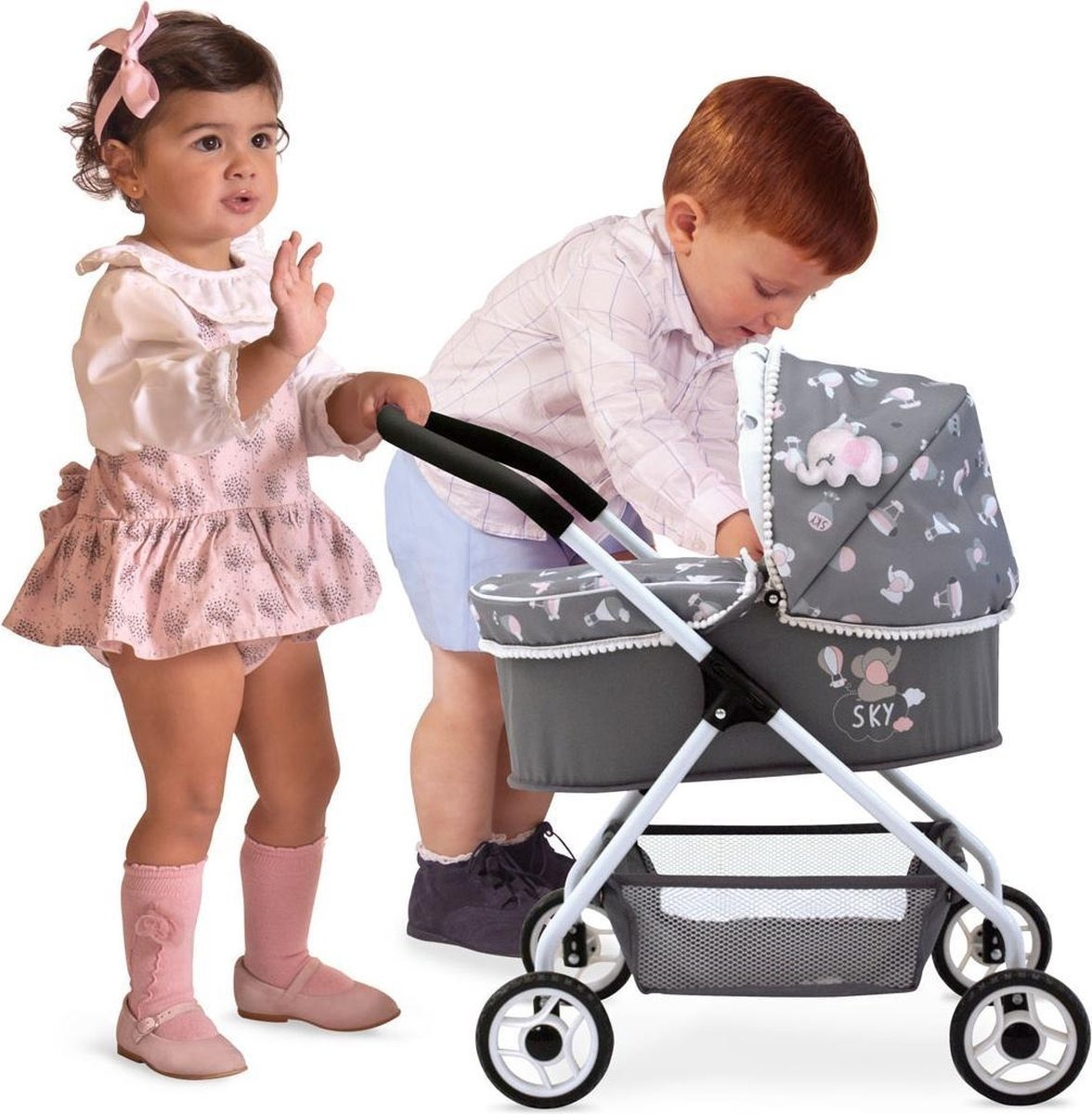Coche Sky De Cuevas Muñecas Bebe Cochecito Juguete Infantil