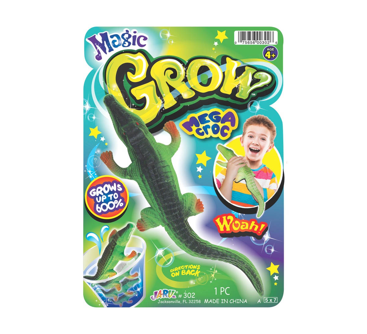 Animales Magicos Grow Crecen En Agua 600% Ja-ru Calidad Trex