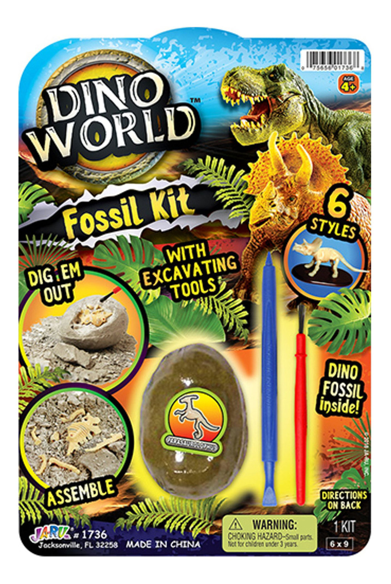 Juego Huevo Dinosaurio Excavación Ja Ru Fossil Tiktok Tx