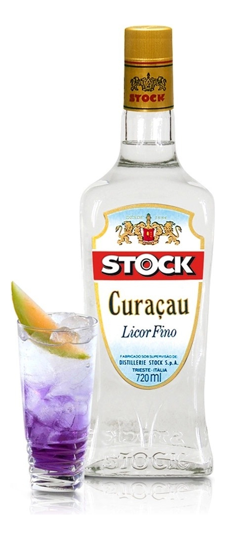 Licor Stock Curacao Blue Triple Sec 720ml Cocteles Postres