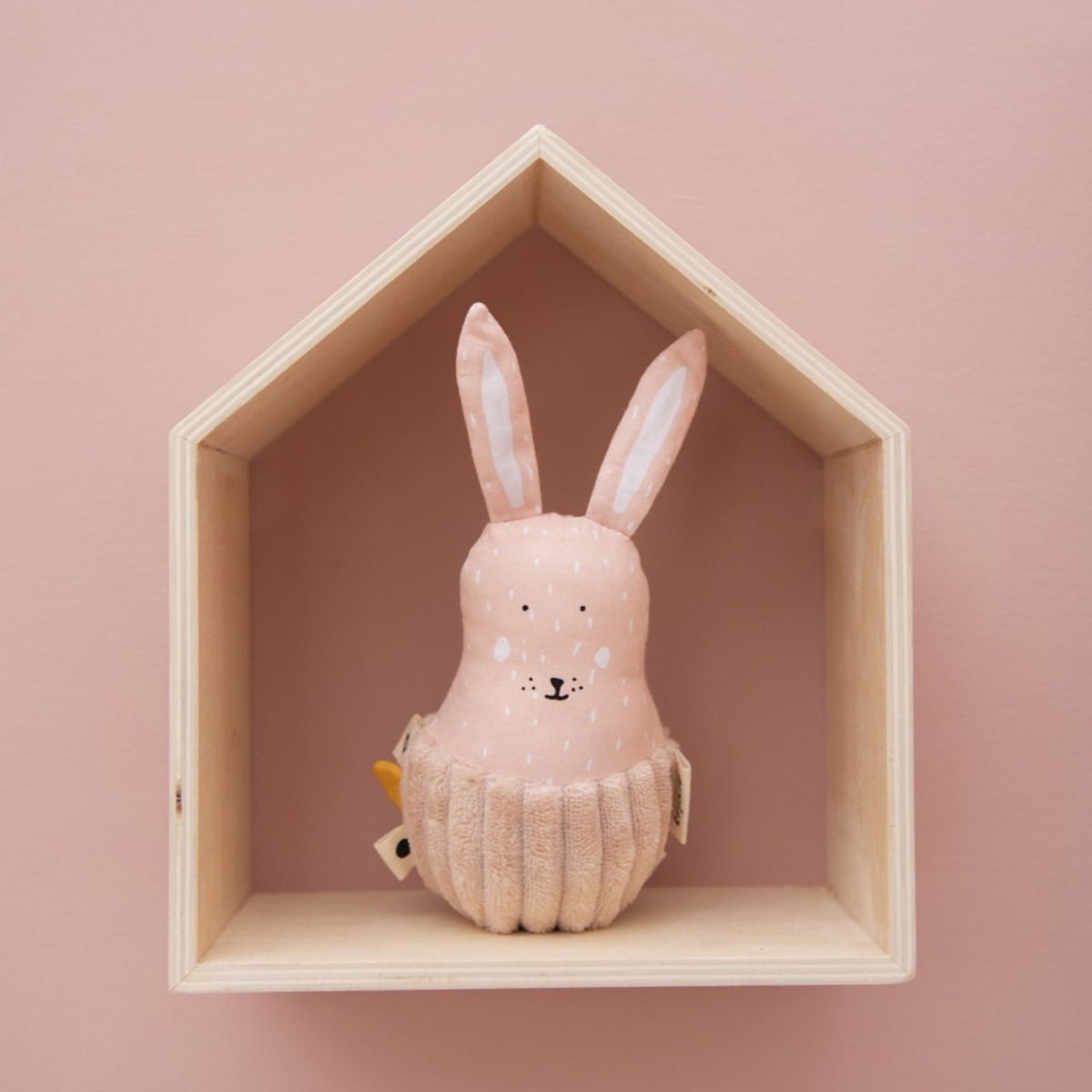 Peluche Mini Wobbly Bebe No Cae Animales Trixy Baby Diseño