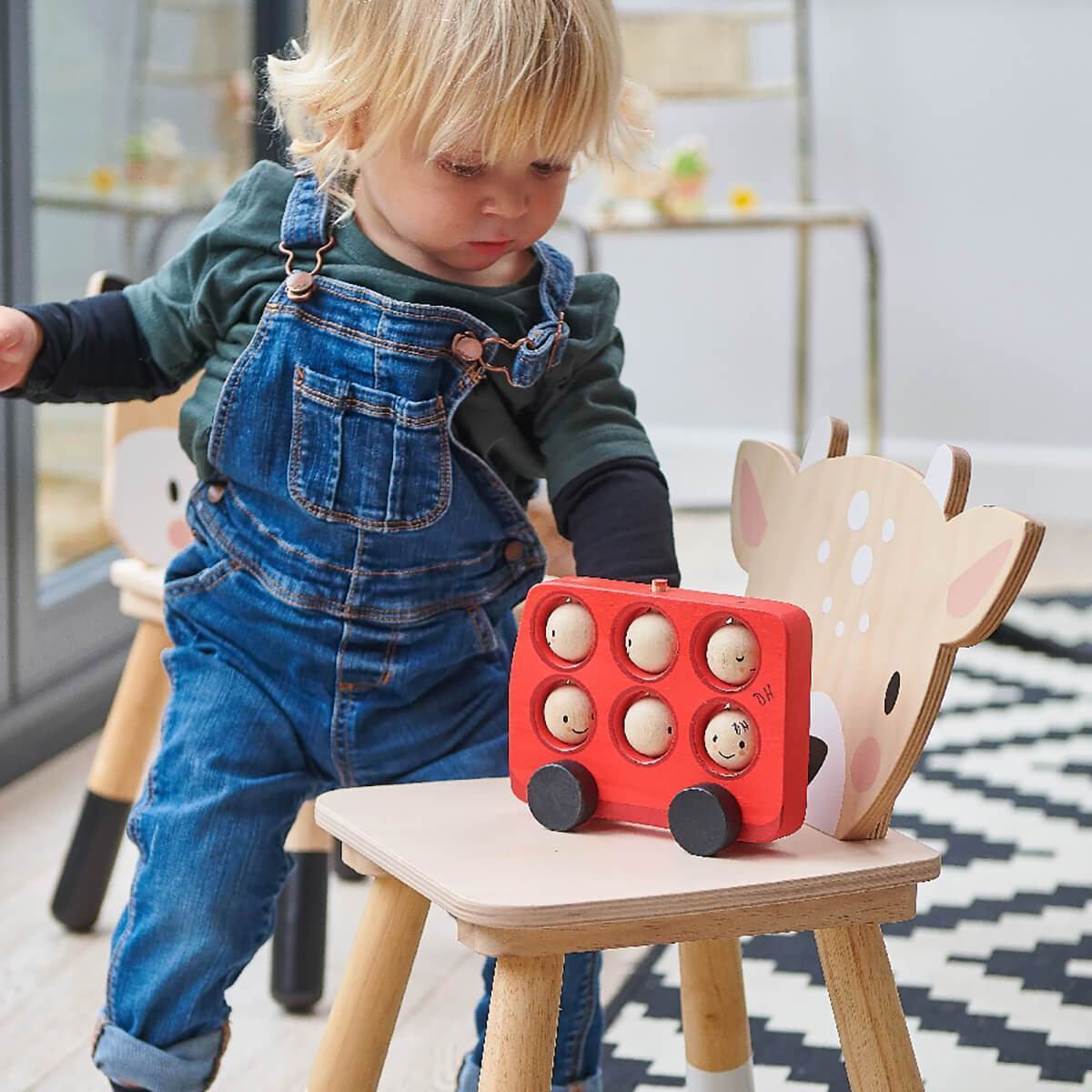 Juguete Bus Feliz London Tender Leaf Madera Infantil Trex ®