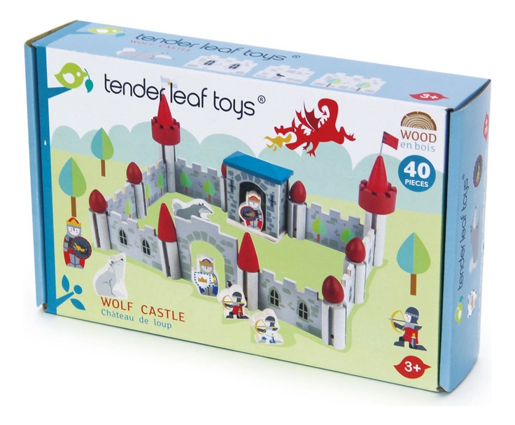 Tender Leaf Toys Castillo De Lobo Niños Juguete Infantil Tx®