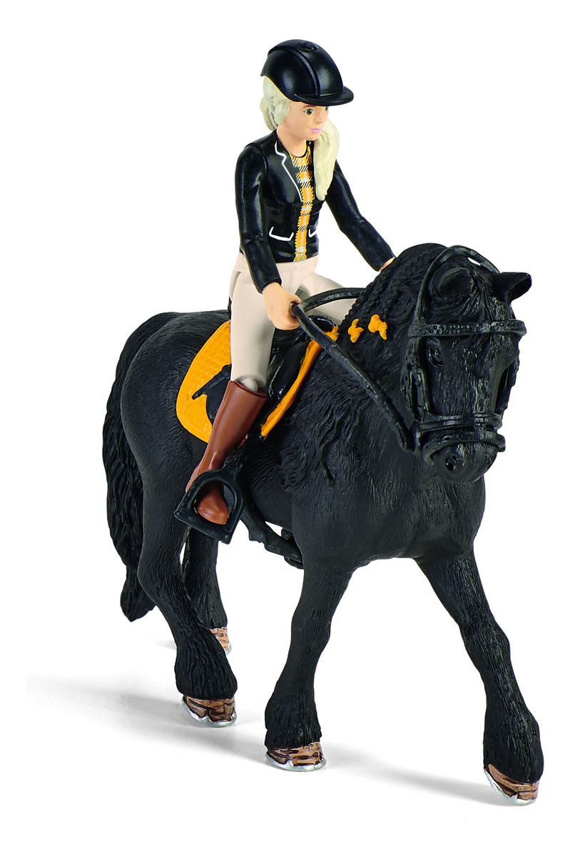 Set Figuras Box Para Caballos Tori & Princess Schleich Trex
