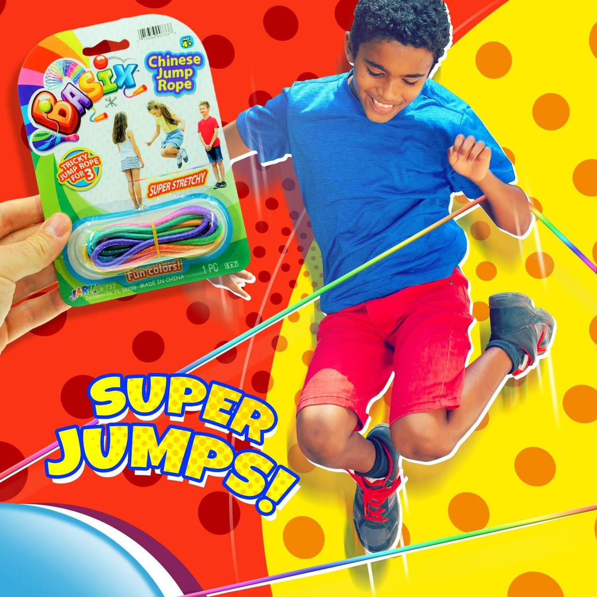 Juego Elastico La Liga Goma Resorte Infantil Saltar Ja Ru Tx
