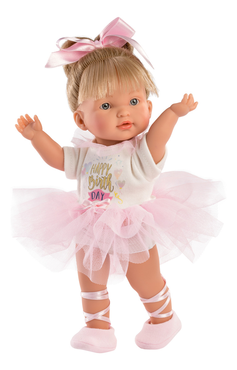 Muñeca Bebe Valeria Ballet Cumpleaños Llorens Infantil Trex
