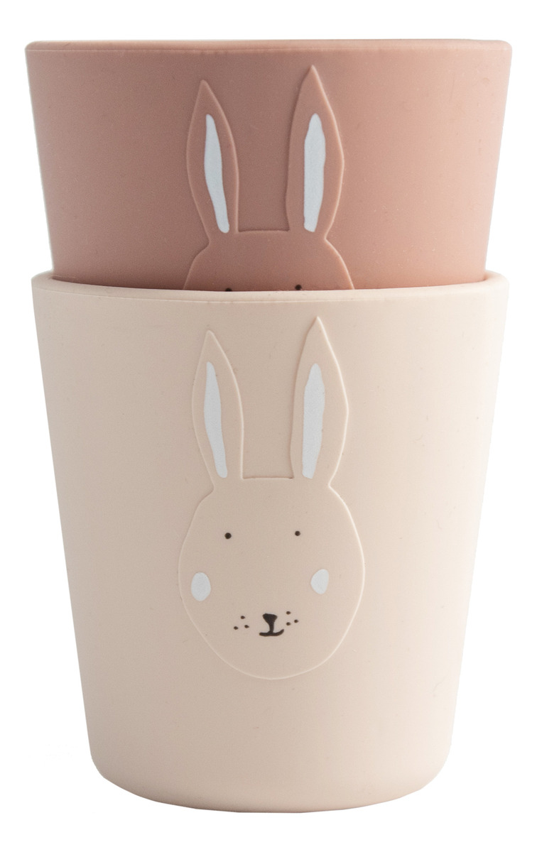 Pack 2 Vasos Silicona Infantil Diversion Animales Trixie Tx