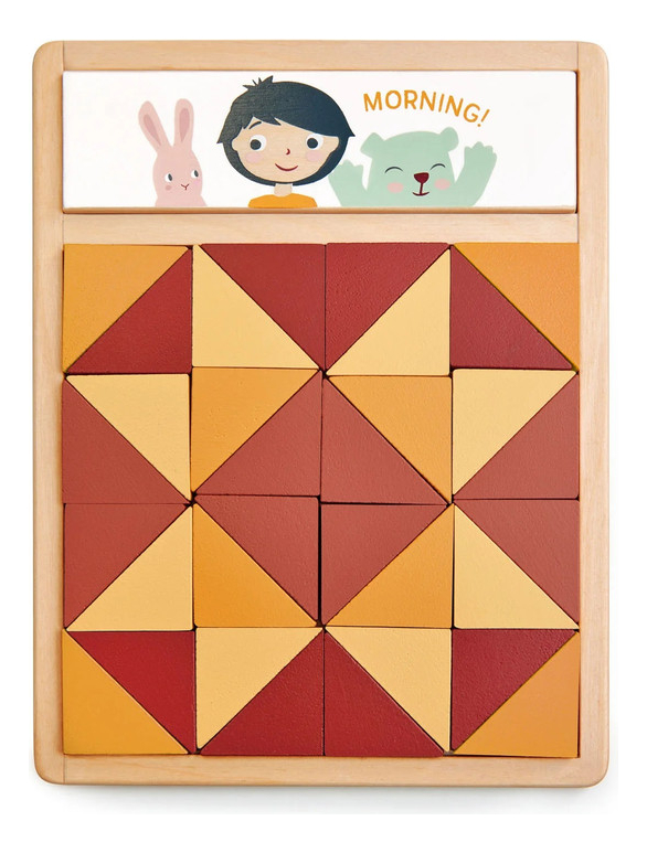 Puzzle Rompecabezas Edredón Tender Leaf Madera Infantil Trex