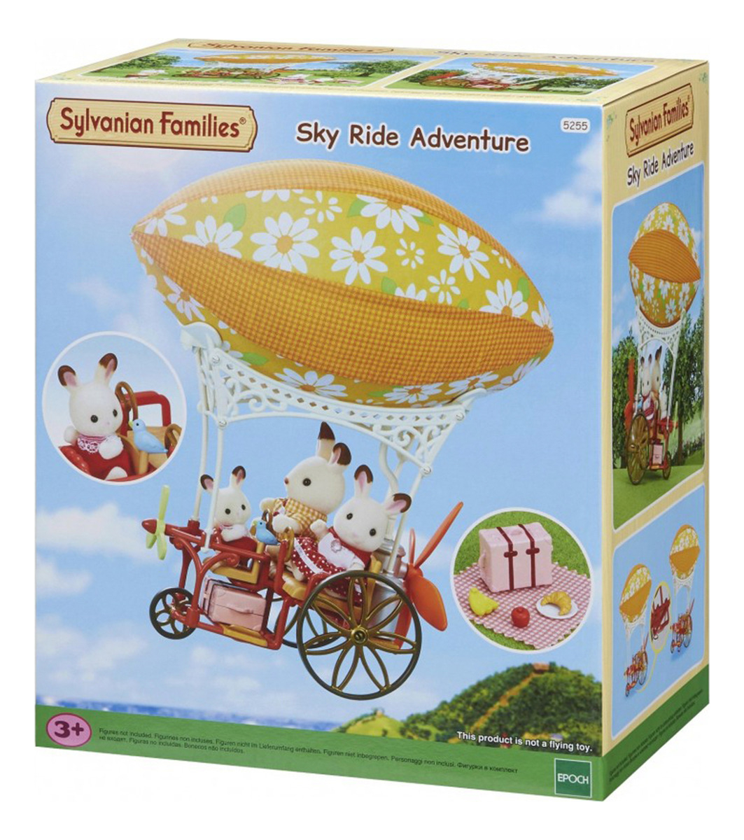 Sylvanian Families Bicicleta Globo Aerostatico Juguete Niños