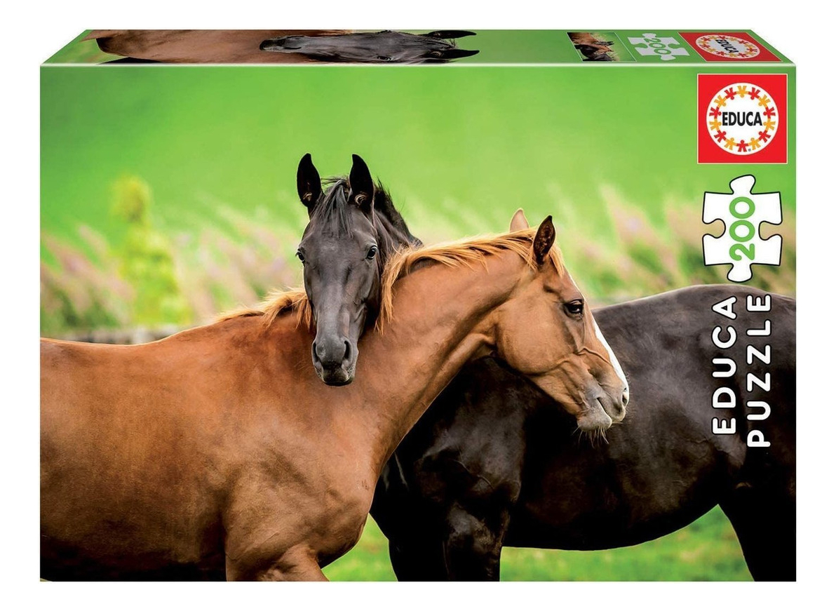 Puzzle 200 Piezas Caballos Unidos Rompecabezas Educa Trex
