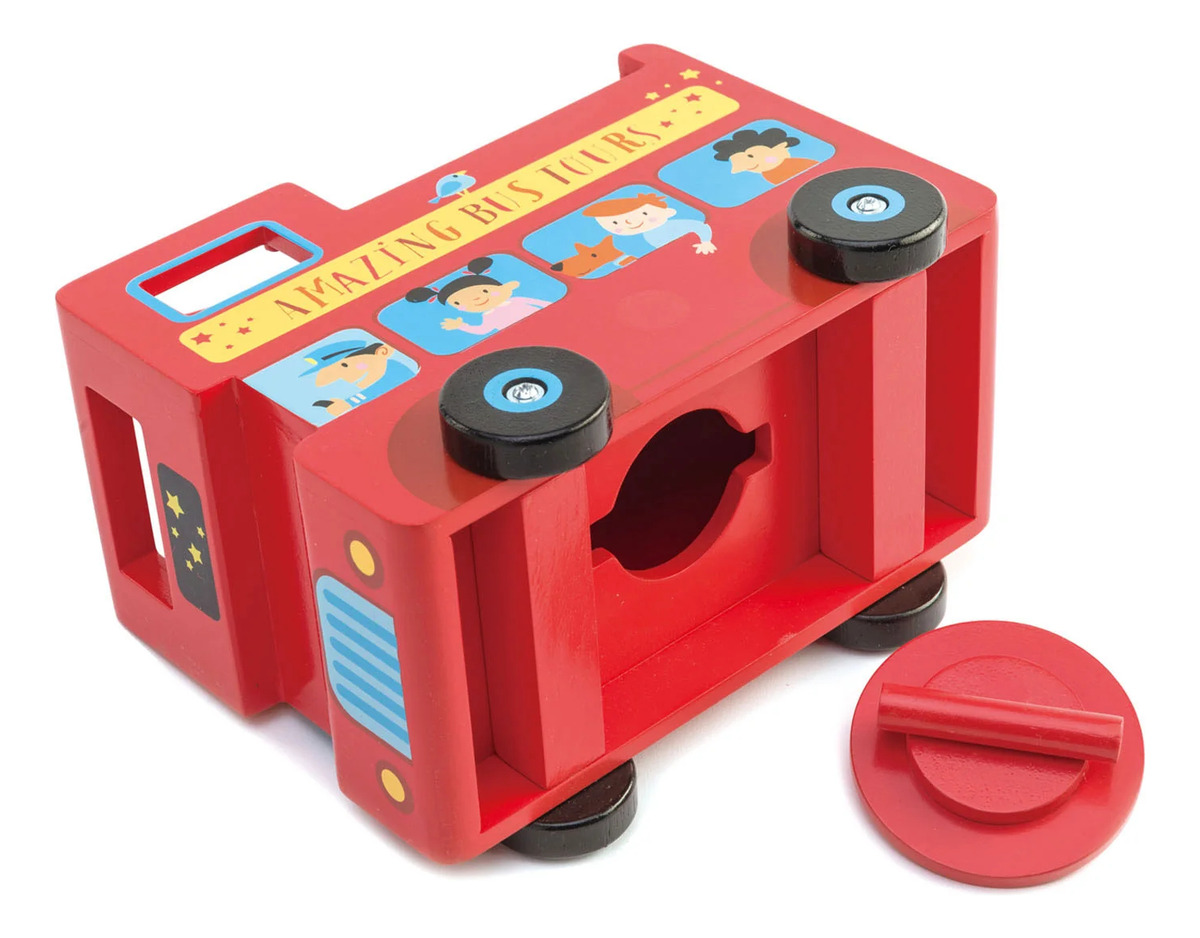 Tender Leaf Toys Taxi Animales Juego Infantil Madera Trex®
