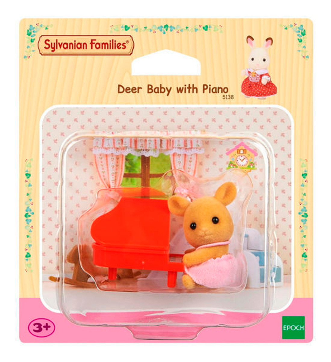 Sylvanian Families Ternurines Ciervo Bebe Piano Juguete Trex