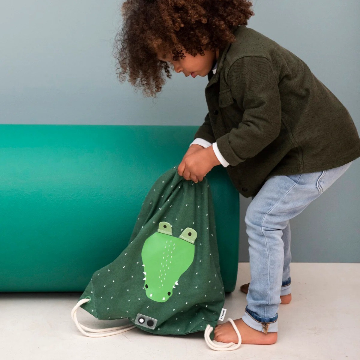 Bolso Mochila Trixie Animales Infantil Escolar Impermeable