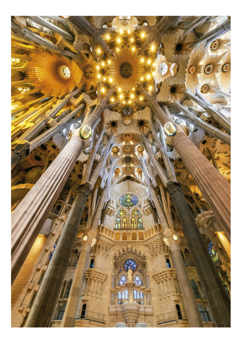 Puzzle Rompecabeza Sagrada Familia Interior 1000 Pcs Educa