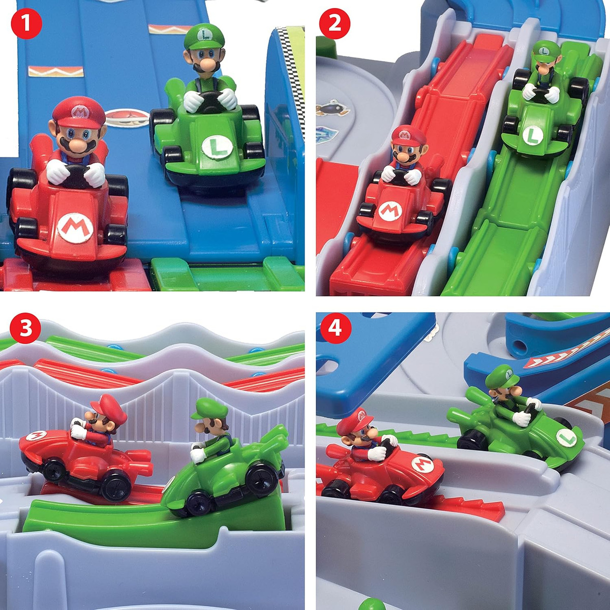 Pista Carreras Super Mario Kart Racing Deluxe Juguete Niño