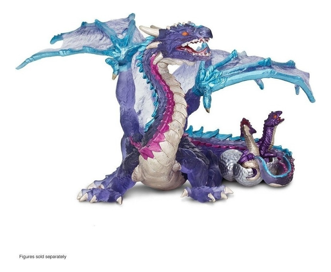 Figura Safari Dragón Nube Mamá Juguete Fantasía Niños Trex