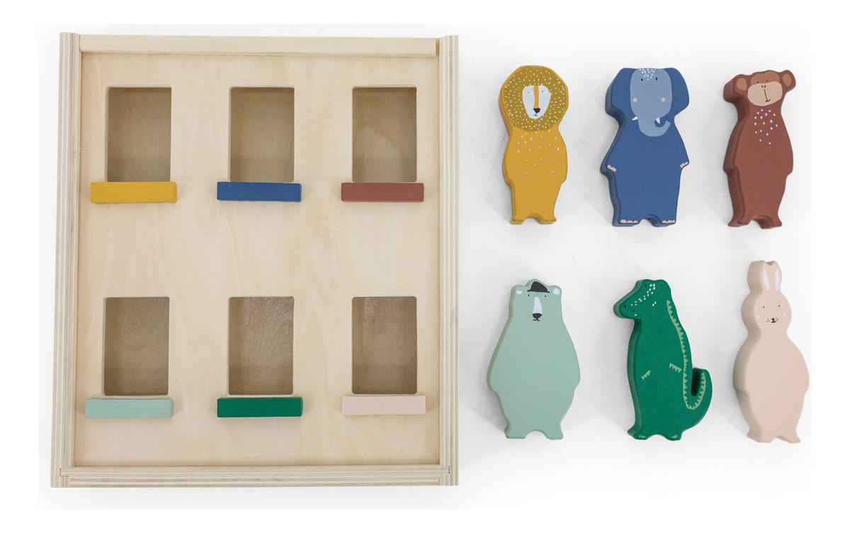 Juego Casa Madera Apartamentos Animales Trixie Infantil Trex