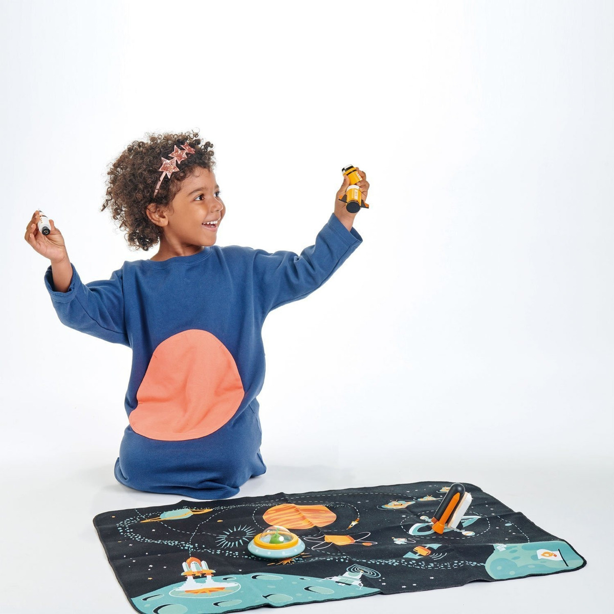 Juguete Aventura Espacial Cohete Madera Tender Leaf Trex ®