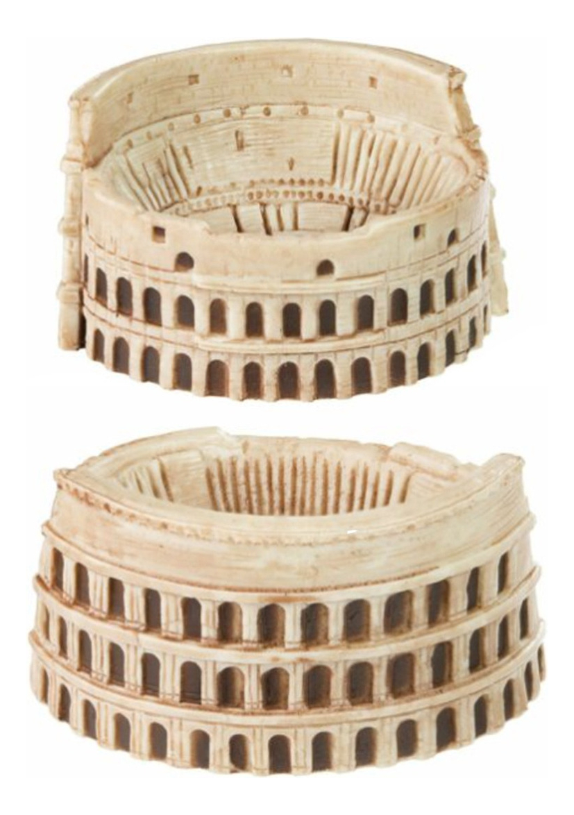 Figura Safari Coliseo De Roma Realista Colección Juguete Tx