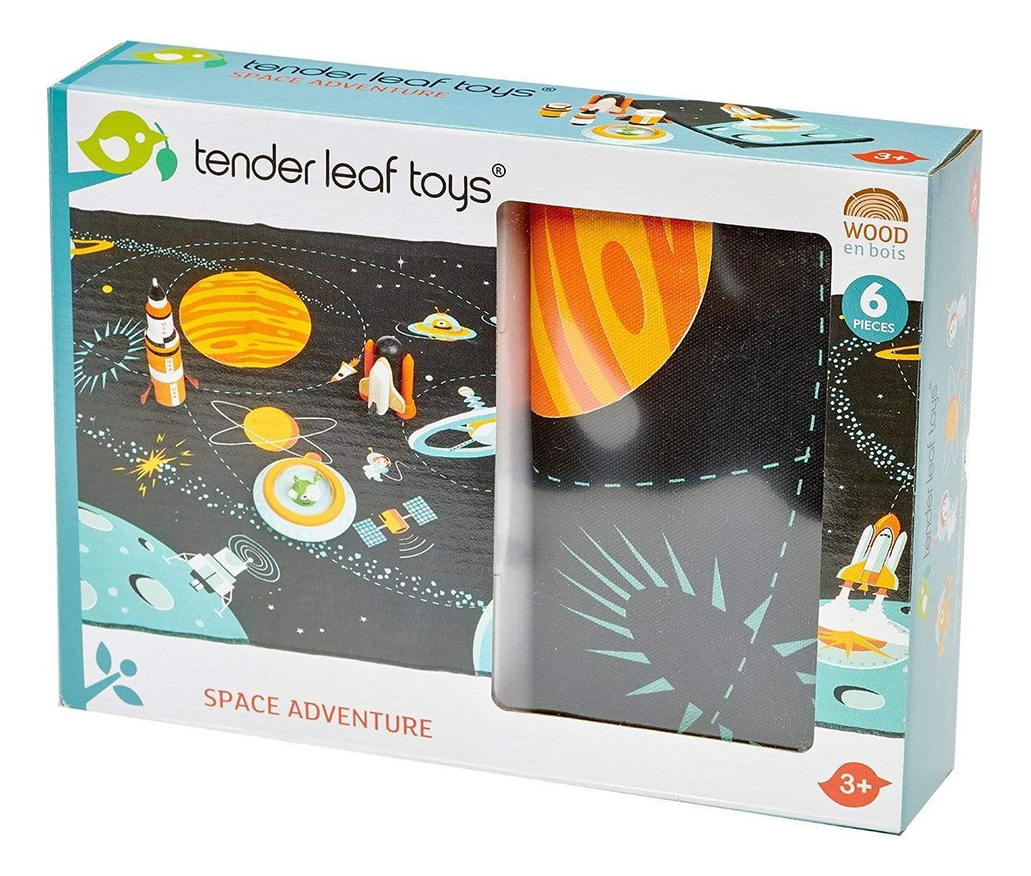 Juguete Aventura Espacial Cohete Madera Tender Leaf Trex ®