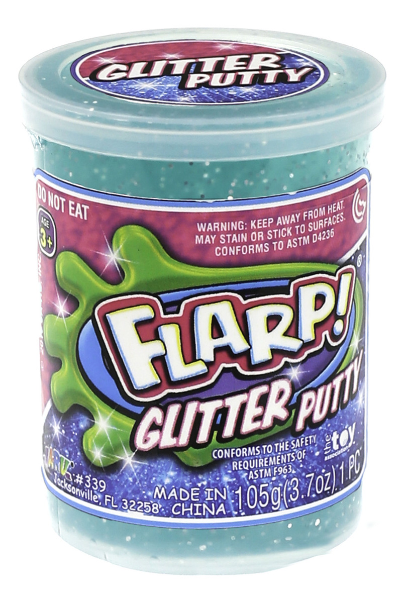 Slime Flarp Con Purpurina Ruidos Graciosos Glitter Ja-ru Tx