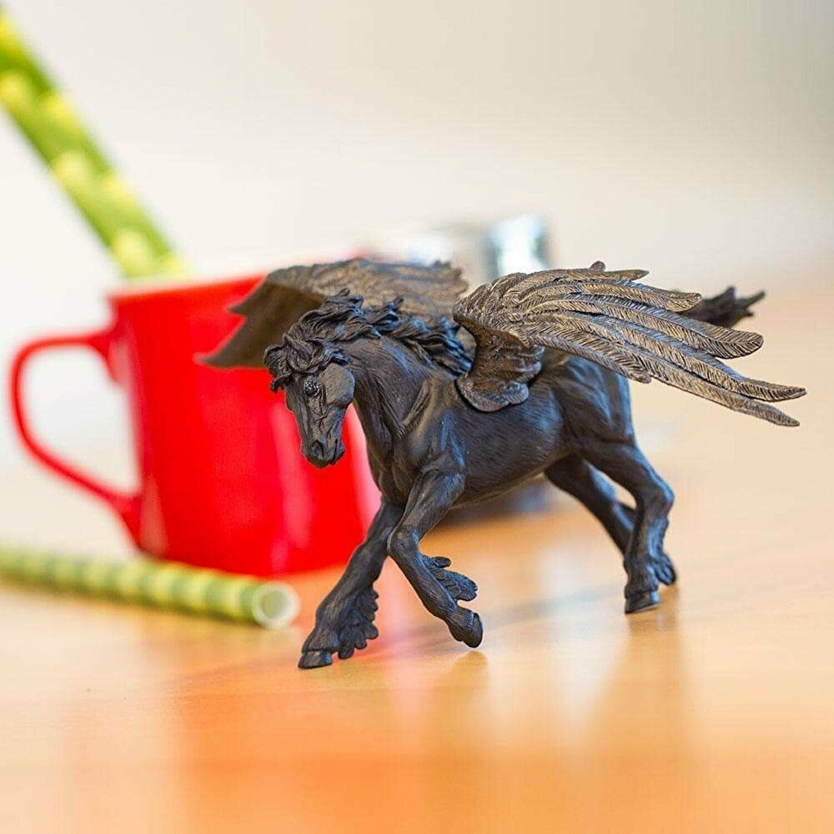 Pegaso Crepuscular Safari Figura Muñeco Colección Niño Tx