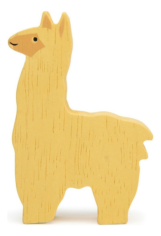 Figura Alpaca Tender Leaf Toys Animal De Madera Juguete Tx ®