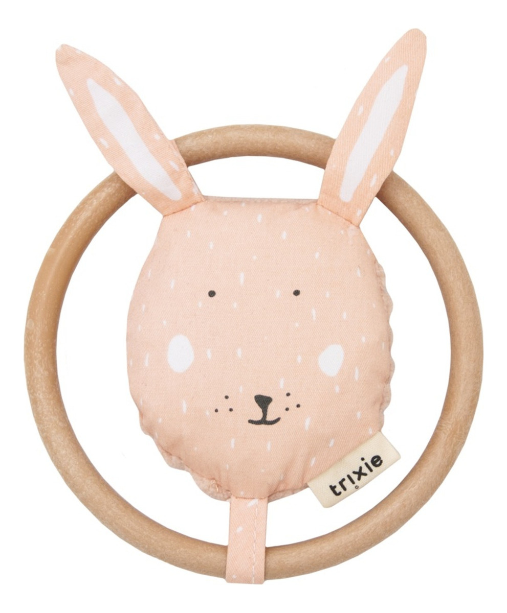 Sonajero Bebe Animales Sonido Trixie Baby Premium Trex