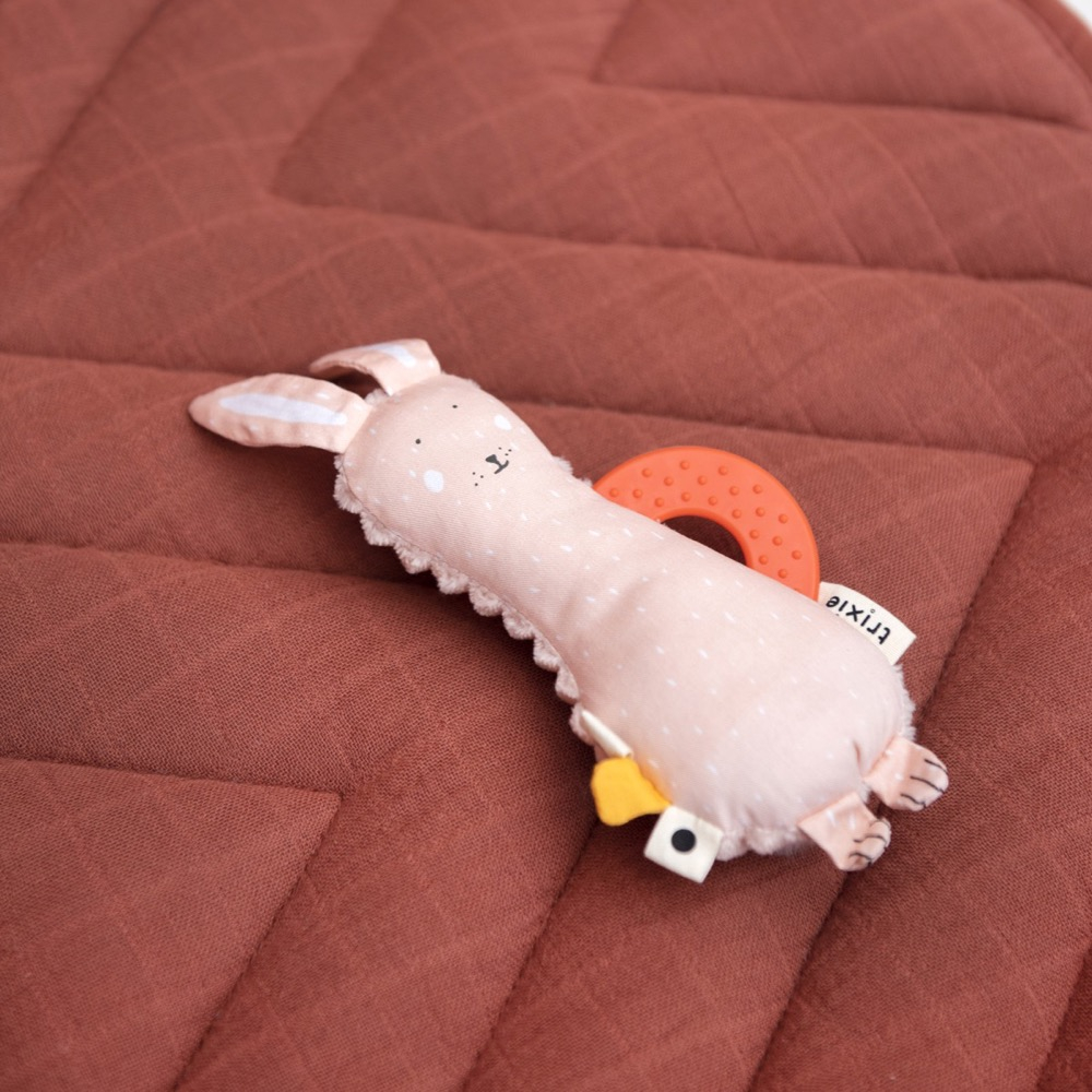 Peluche Mordillo Forma Animales Bebe Motricidad Fina Trixie