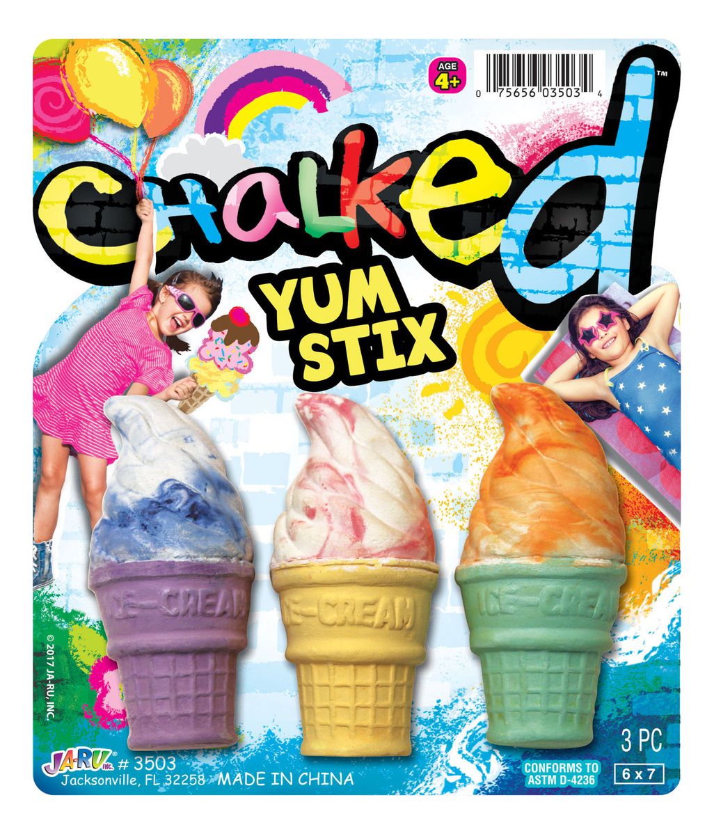 Tiza Ja-ru Helado Dibuja Didactica Tiktok Asegurada Trex