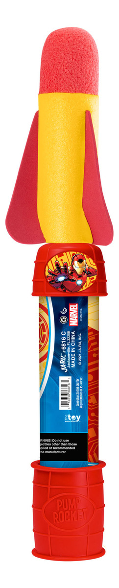Lanzador De Cohetes Espuma Tiktok Marvel Avengers Ja Ru Trx