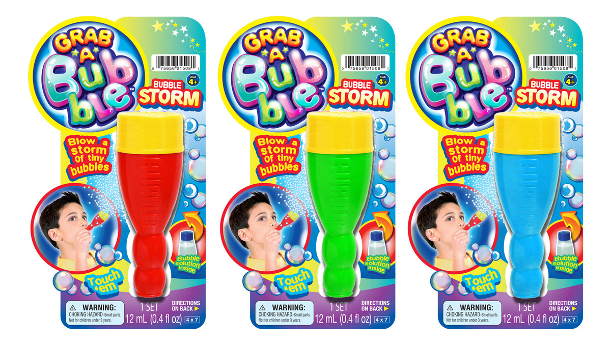 Burbujero Touch Men Super Burbujas Grab A Bubble Storm Ja Ru