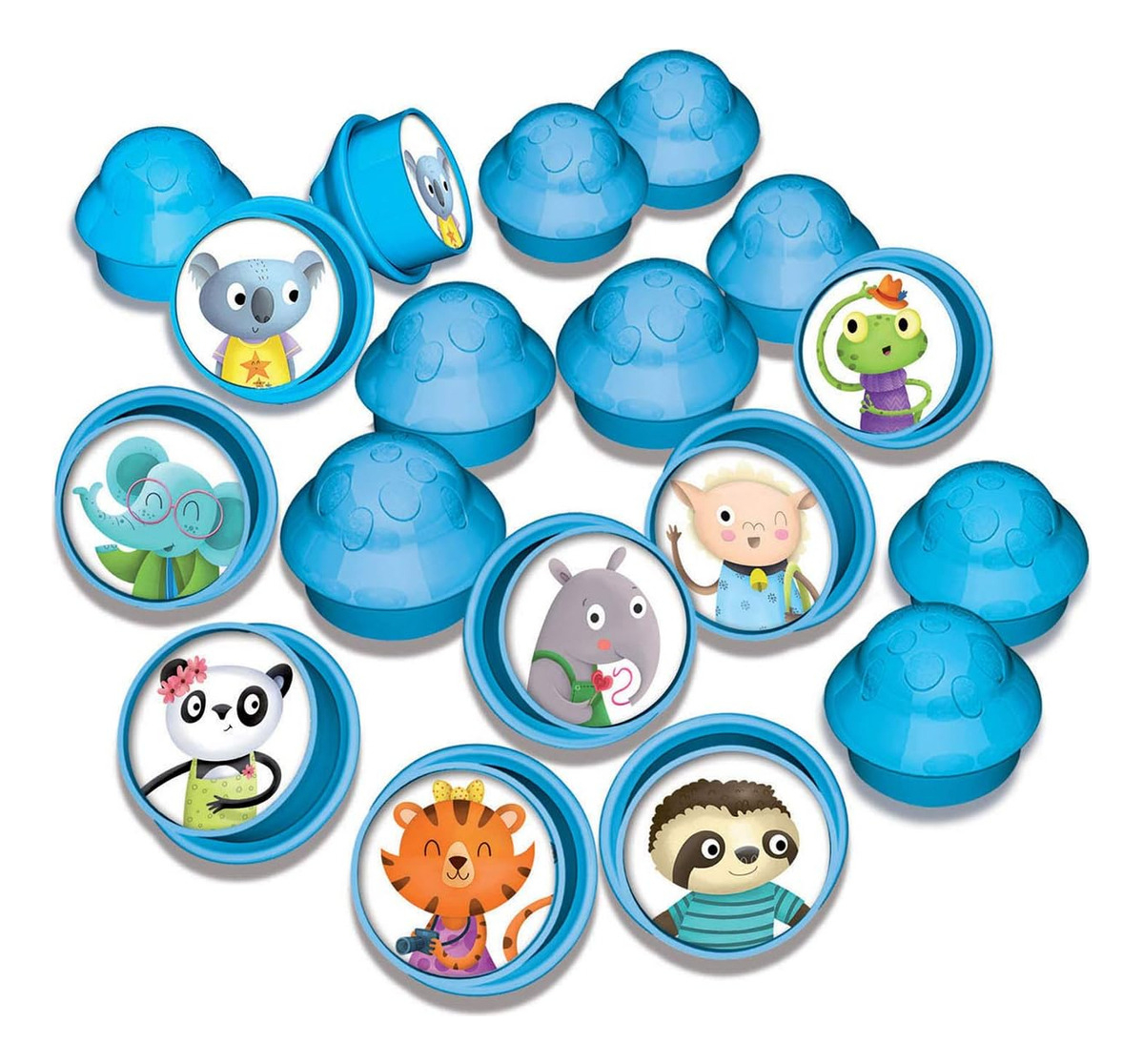 Juego Identifica Y Memoria Animales Para Bebe Educa Trex