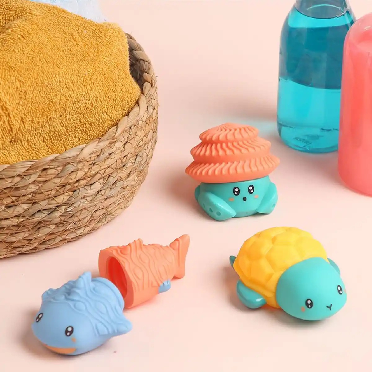 Juguete Baño Rociadores Aguacopainas Ludi Animales Marinos