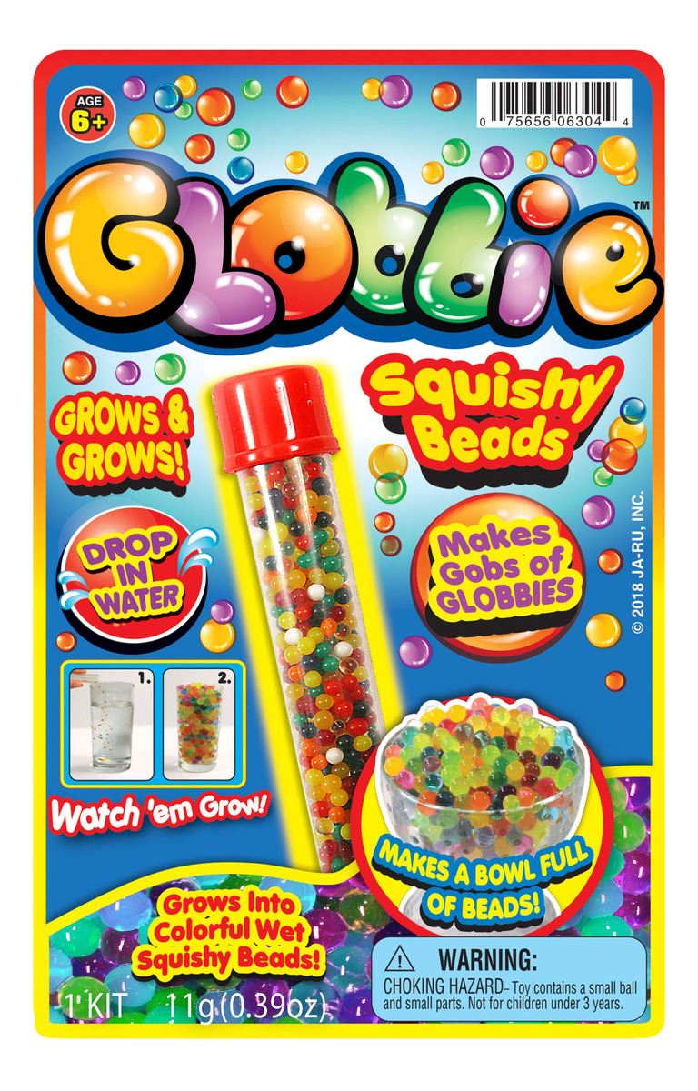 Bolitas Hidrogel Squishy Biogel Juguete Tubo Niño Ja Ru Trex