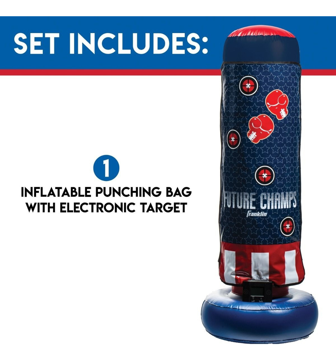 Bolsa Saco Boxeo Base Infantil Franklin Sport Deporte Trex