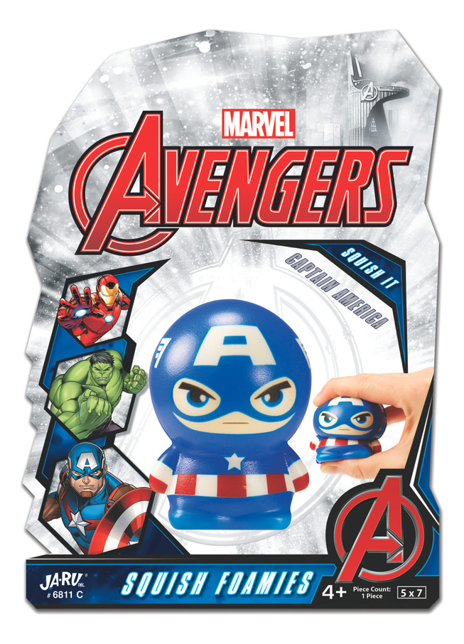 Antiestres Marvel Ja-ru Juguete Esponjoso Diversion Niño Tx
