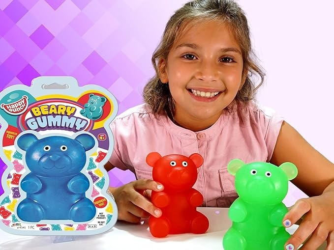 Osito Goma Jaru Infantil Squishy Antiestres Ansiedad Squeeze