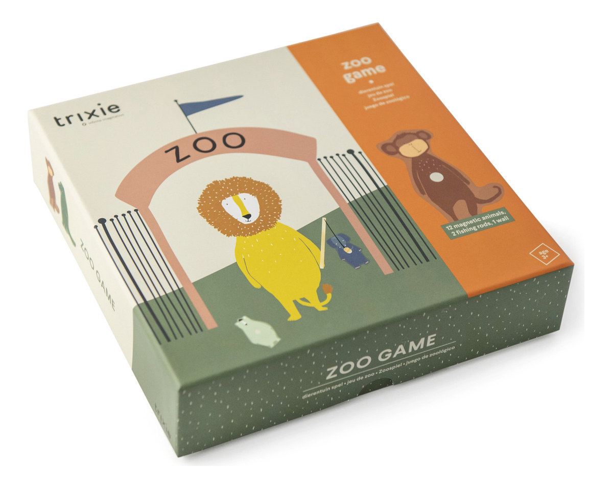 Juego Didactico Marionetas Zoologico Animales Trixie Trex