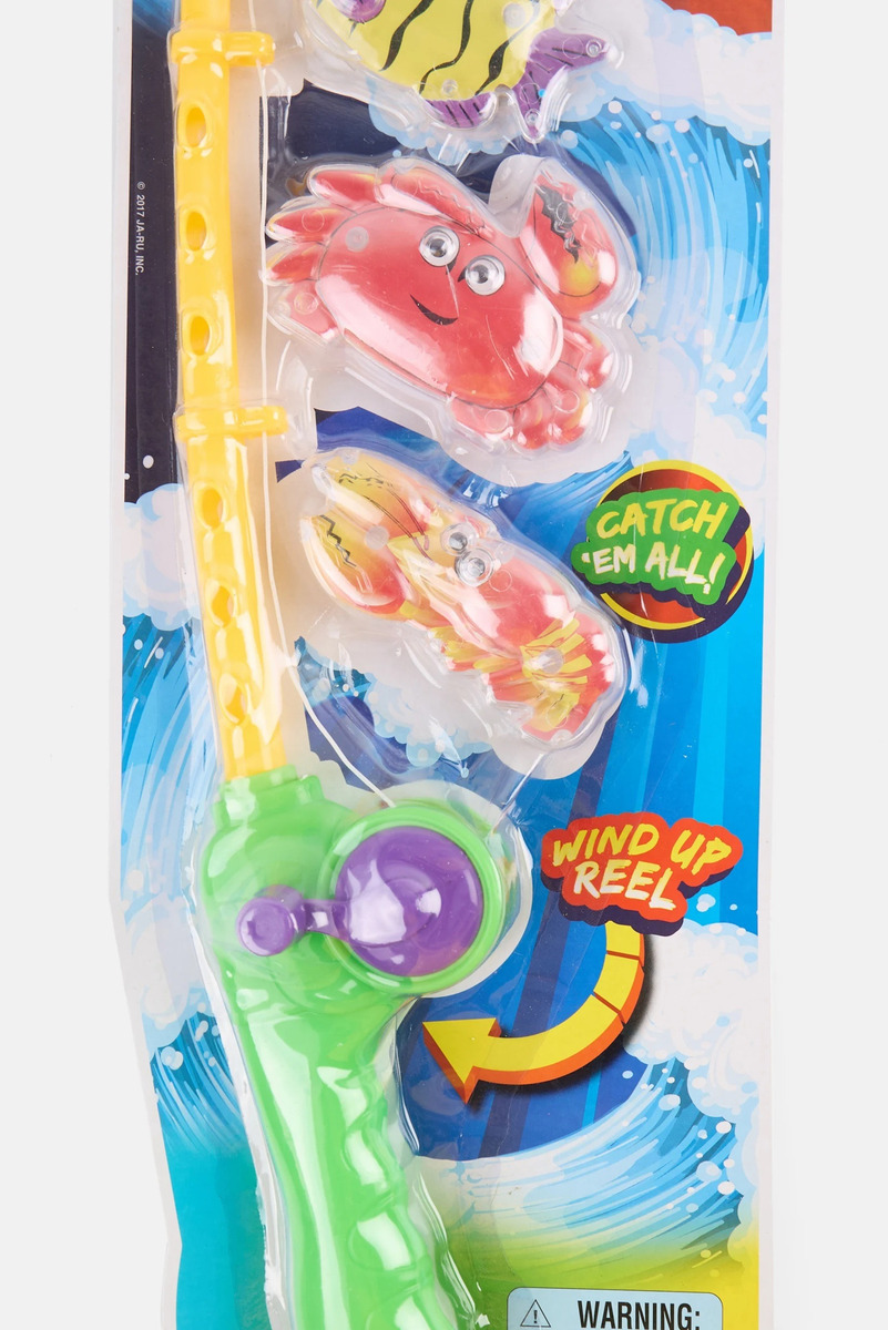 Juego Pesca Infantil Ja Ru Caña Pescar + Pesces Juguete Trex