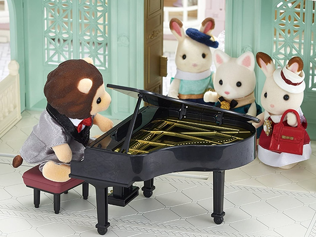 Sylvanian Families Set Cocierto De Piano + León Pianista Tx