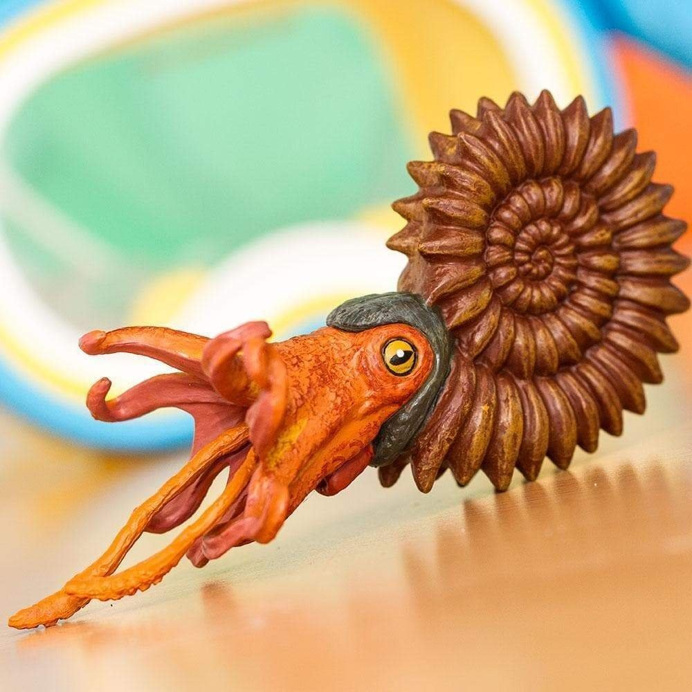 Caracol Ammonite Safari Muñeco Marino Coleccion Realista Tx